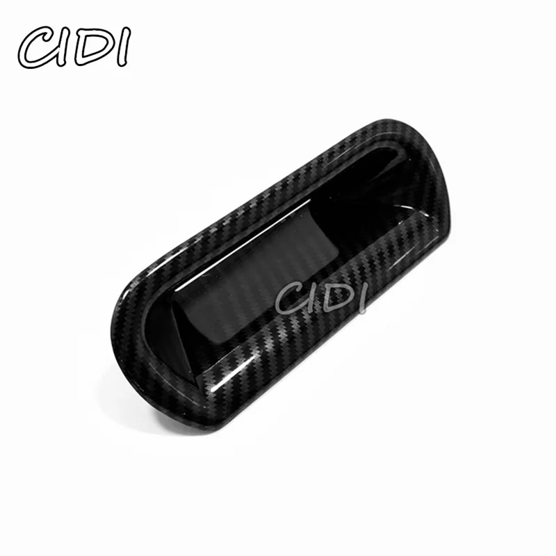 

ABS Carbon Fiber Black Chrome Car Rear Trunk Lid Door Handle Bowl Cover Trim Fit For Honda CRV CR-V 2012 2013 2014 2015 2016