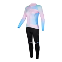darevie cycling suit women%e2%80%98s jersey 2021 long pad pants cycling sets pro team bicycle clothing feminino bike shirts quick dry