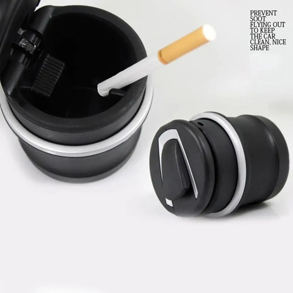 

2019 Hot Auto Car Ashtray LED Cigarette Smoke Automotive Multifunction Durable For BMW BX