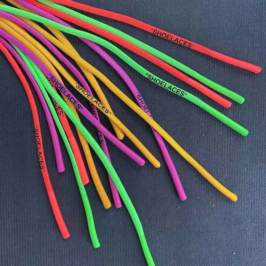 

OW Dunk Design Shoelaces 160cm Replacement SHOELACES Free Shipping Custom Logo Shoestrings