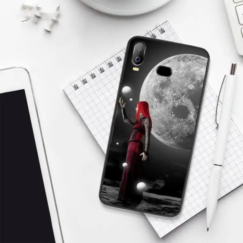 CUTEWANAN темные готические обои чехол для телефона Samsung A10 A20 A30 A40 A50 A70 A71 A51 A6 A8 2018 |
