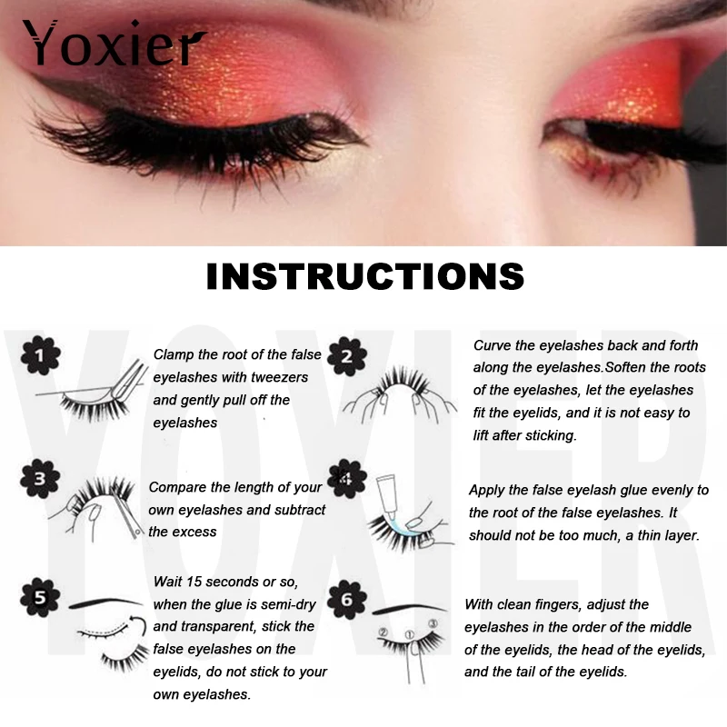 Новинка 1 пара модные объемные густые накладные ресницы с шариком и дымом для