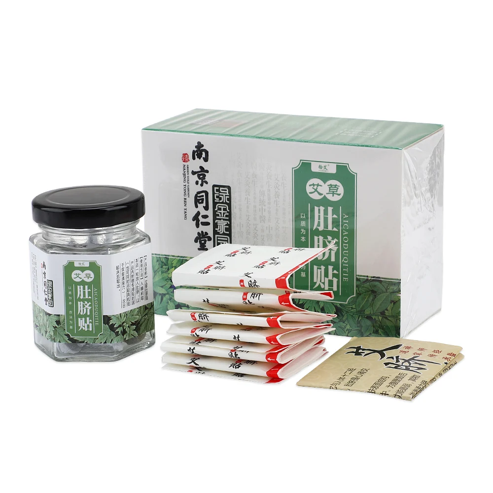 30 шт. пластырь для прижигания китайская Кнопка тревожного вызова пупка Стикеры