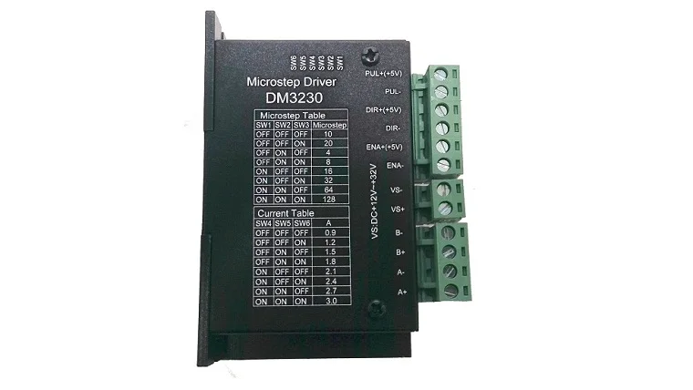 Драйвер двухфазного шагового двигателя DM3230 3A Digital 128 Φ 42/57 замена THB7128 | Дом и сад
