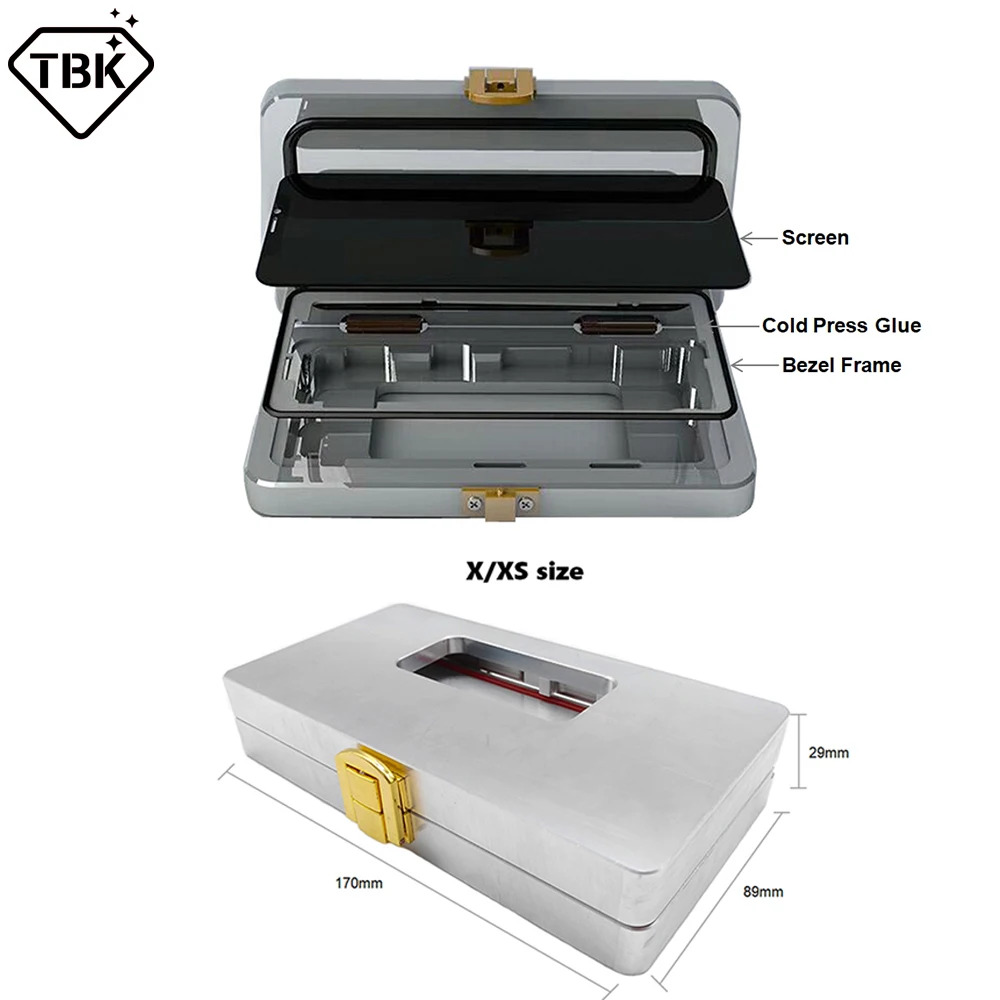 Высокая точность рамка для экрана Рамка ламинирования форма iphone X XS/XR/XS MAX