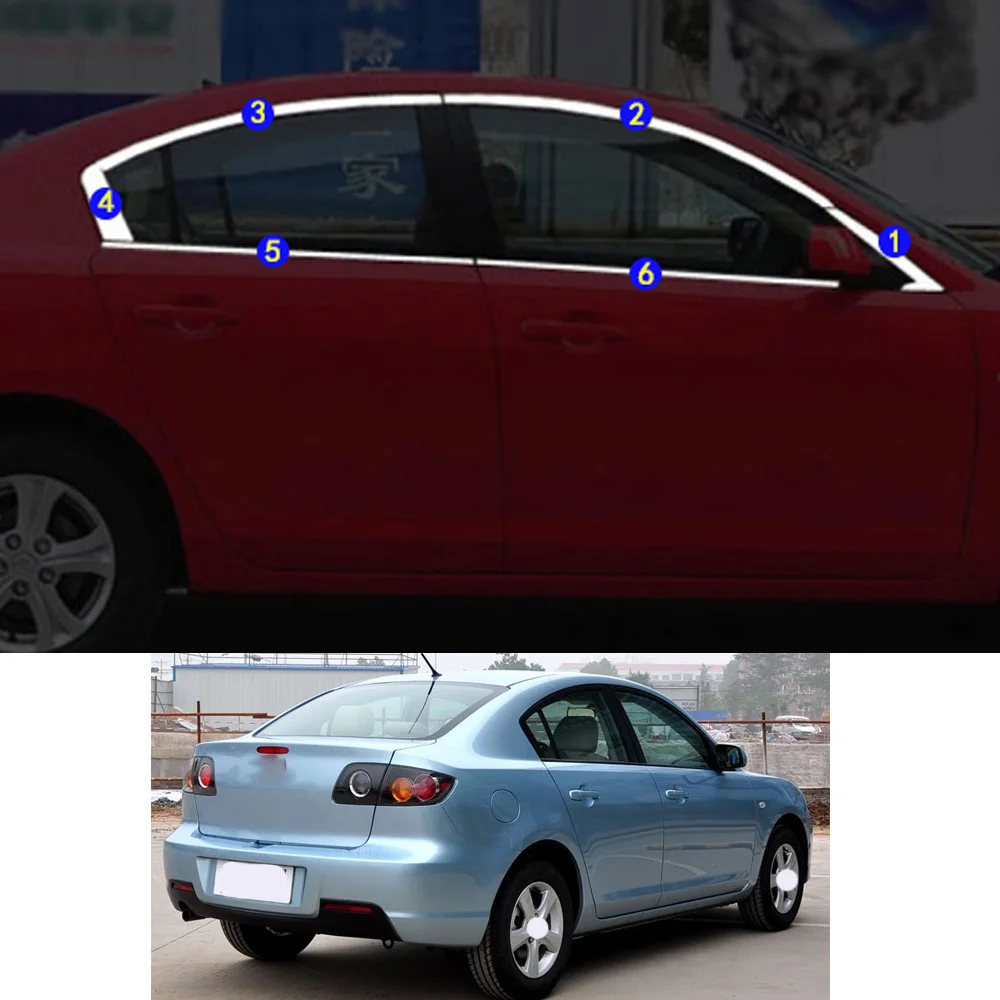 

Наклейка для Mazda 3 Mazda3 2006 2007 2008 2009 2010 2011 2012