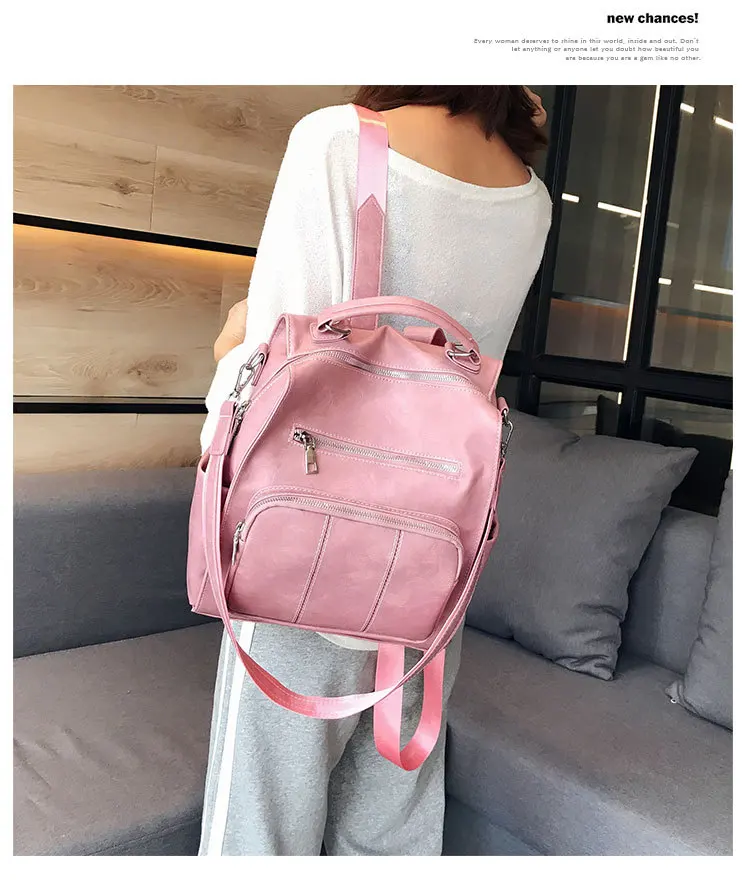 Mochila Feminina рюкзак кожаный школьный рюкзак для девочек плотная большой вместимости рюкзак для девочек функциональный рюкзак женская сумка