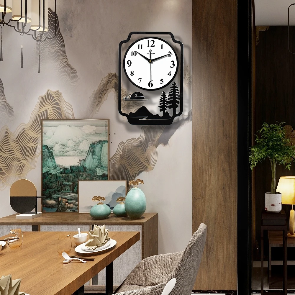 Современные акриловые настенные часы 3D тихие кварцевые украшения для кухни