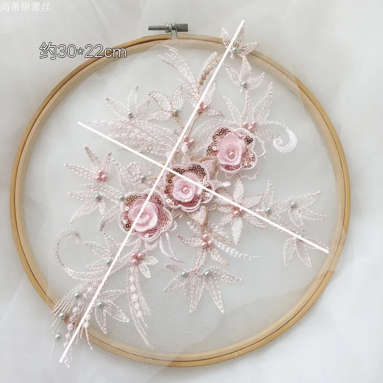 Летние кружевные женские платья 8 цветов аксессуары из материала нашивки с 3d