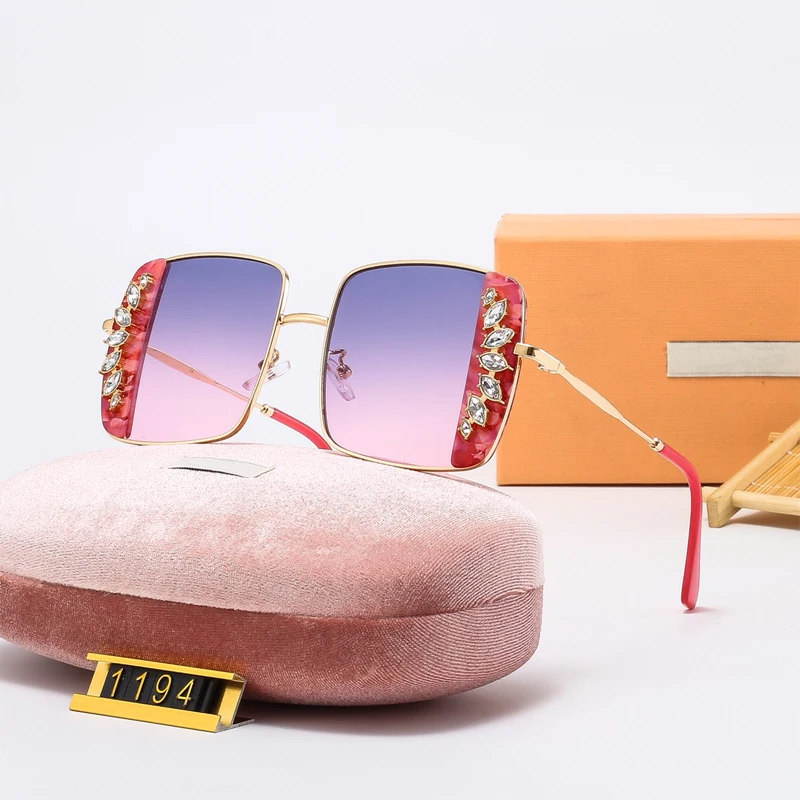 

New Sunglasses For Women Elegant Diamond Lens Fashion Designer Brand Colorful Unique Ladies Sunglasses Driving Sun Eyewear