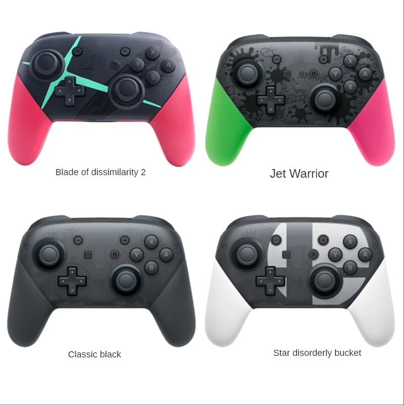 

HEYSTOP Pro Smash Bros. Wireless Controller Compatible with Switch,Xeno Splatoon 2 Controller Suitable for Switch Host