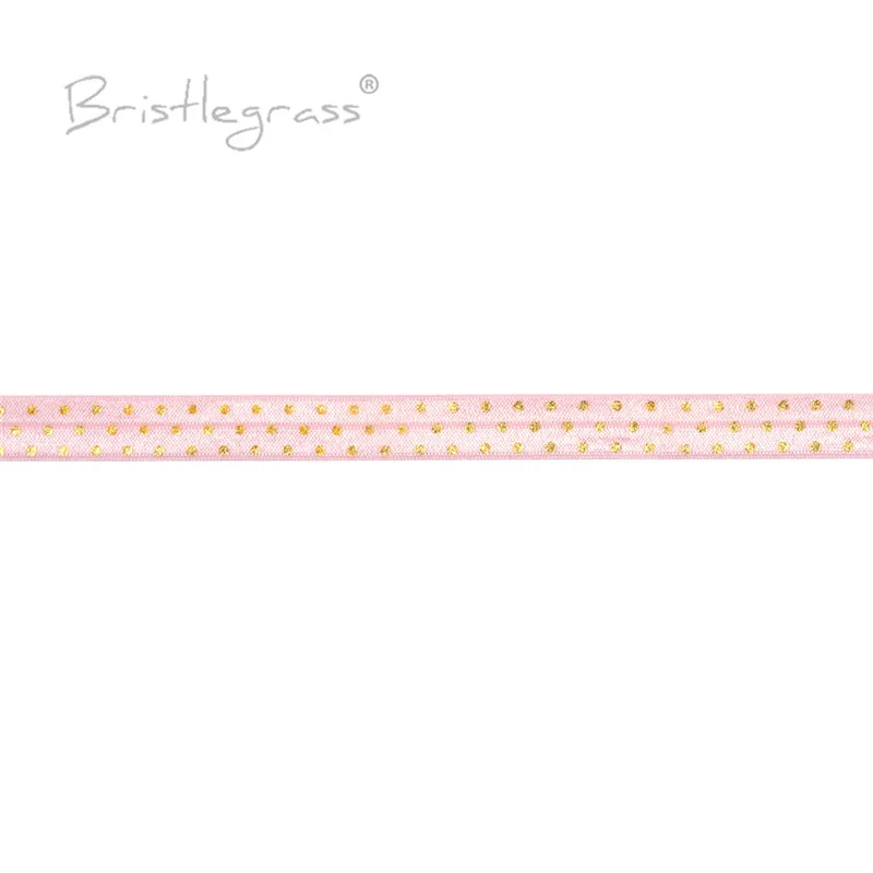 Повязка на голову с принтом в горошек 5 ярдов 5/8 дюйма 15 мм|hair ties|headband hairsatin band |