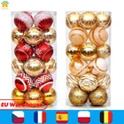 Разноцветные Рождественские шары, креативные окрашенные украшения для рождественской елки, шары для дома, свадьбы, вечеринки, праздничные подвесные украшения для елки