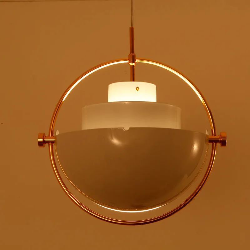 

Postmodern Nordic Simple Creative Personality Restaurant Study Bedroom Bedside Lamp Semicircular hanging lamp pendant lamp