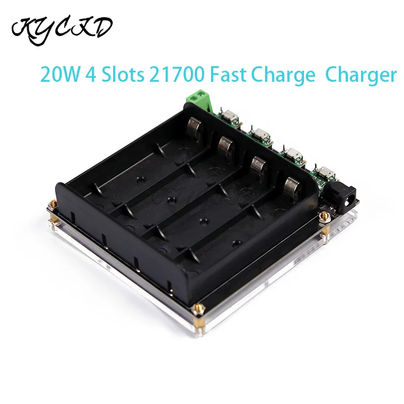 

Быстрое зарядное устройство для литий-ионных и никель-металлогидридных аккумуляторов 21700, 2,9 В, 3,7 в, 4,2 в, 20/40 Вт, 4 слота, 8 слотов, YP4056