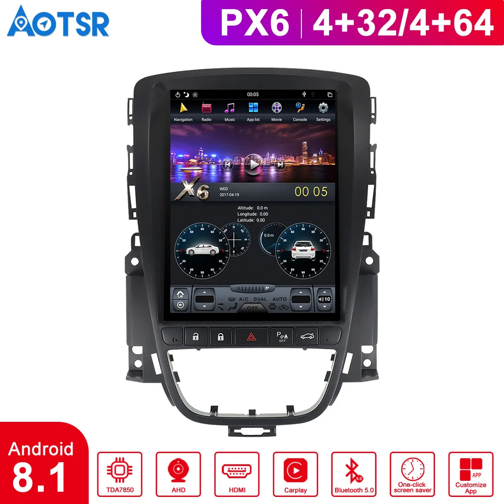 

Car Android dashboard 8.1 Tesla Style Screen Car radio tape for Buick Hideo 2009-2014 Auto Stereo Car Multimedia Player radio