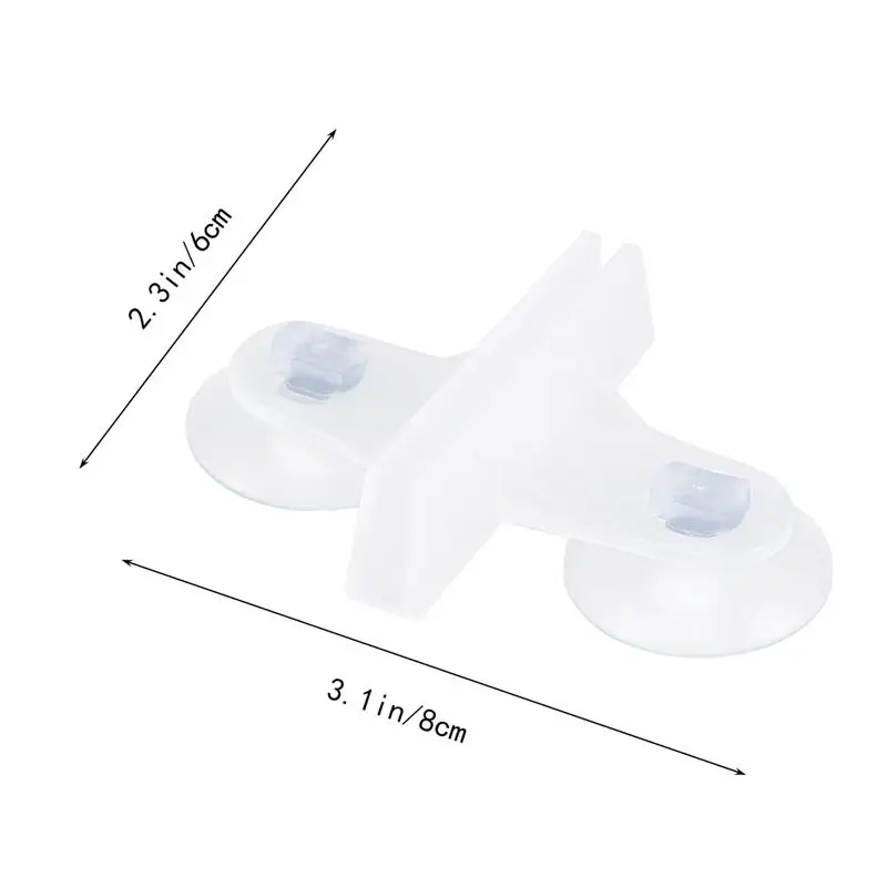 5 шт. стеклянная присоска прочный пластиковый Премиум высококачественный