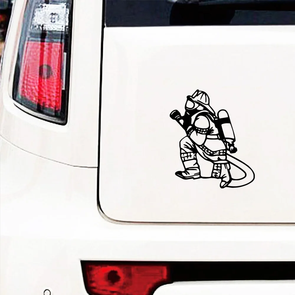 Милые пожарные автомобильные наклейки зеркало заднего вида боковая наклейка в