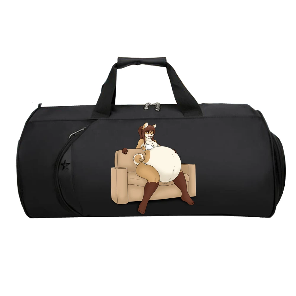 

anime Cartoon Doge Travel Bag Men Women Hand duffel Travel luggage Package Multifunctional Large Capacity bags