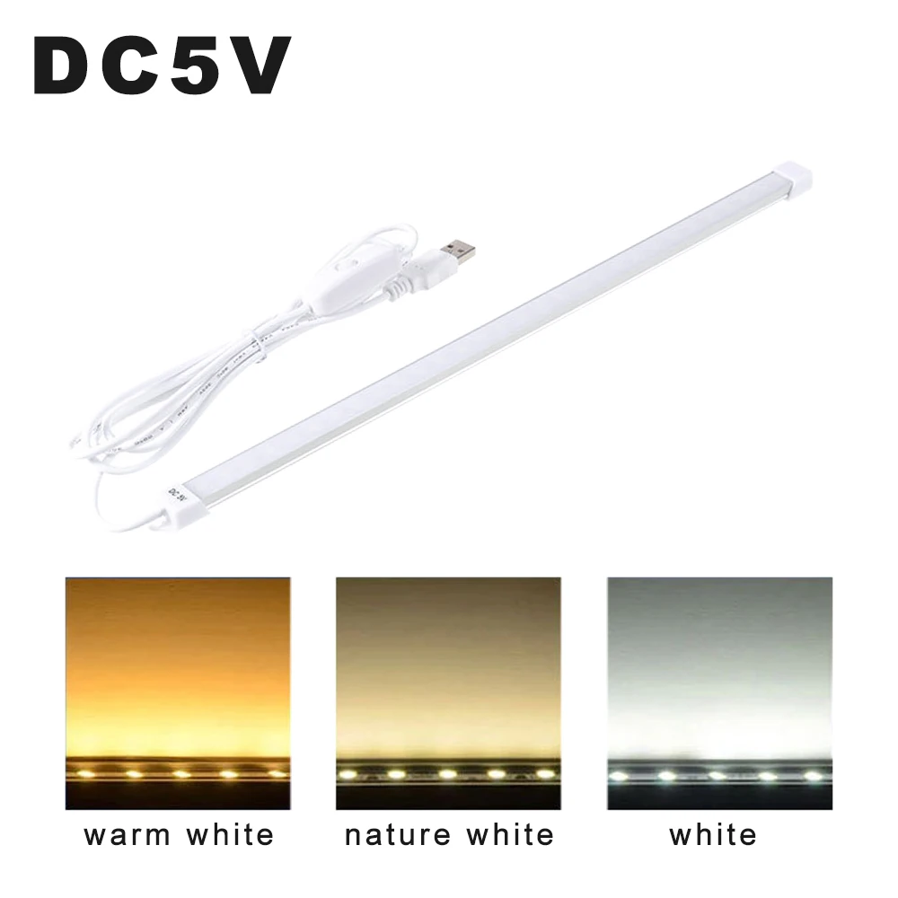 DC5V USB светодиодный осветительный прибор 5 Вт под шкаф СВЕТОДИОДНЫЙ кнопочный