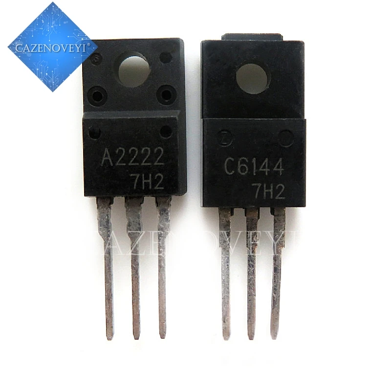 2pcs/lot 2SA2222 2SC6144 TO220F 1pcs A2222 + C6144 TO220 In Stock|Интегральные схемы| |