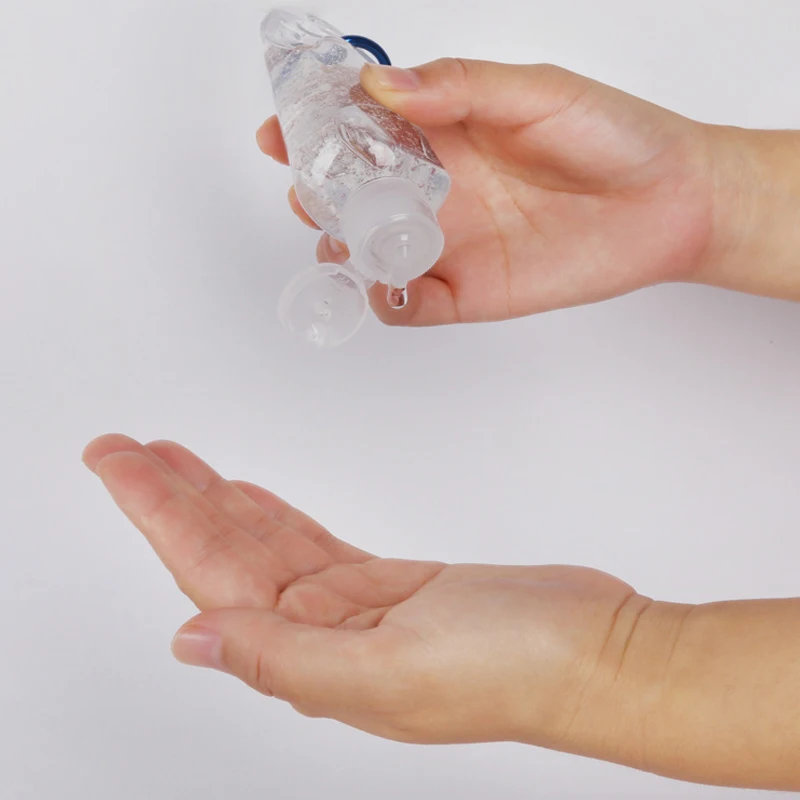 2PCS/1PCS Portable Travel Hand Sanitizer Gel Holder With Keychain Refillable Convenient Soap Liquid Bottle For Children | Дом и сад