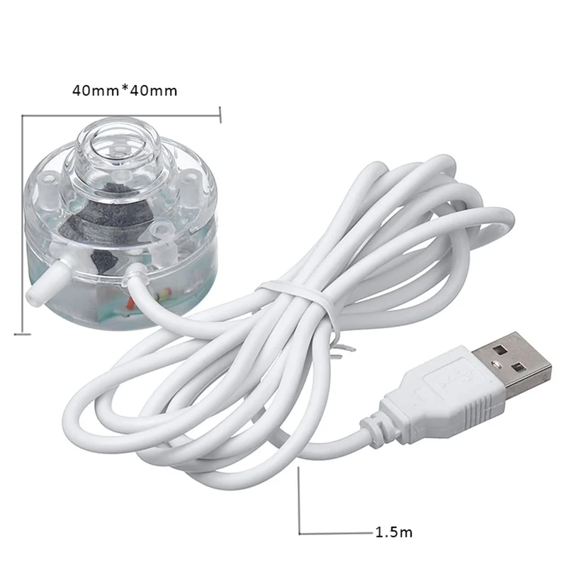 Светодиодный аквариумный погружной светильник воздушный камень для аквариума