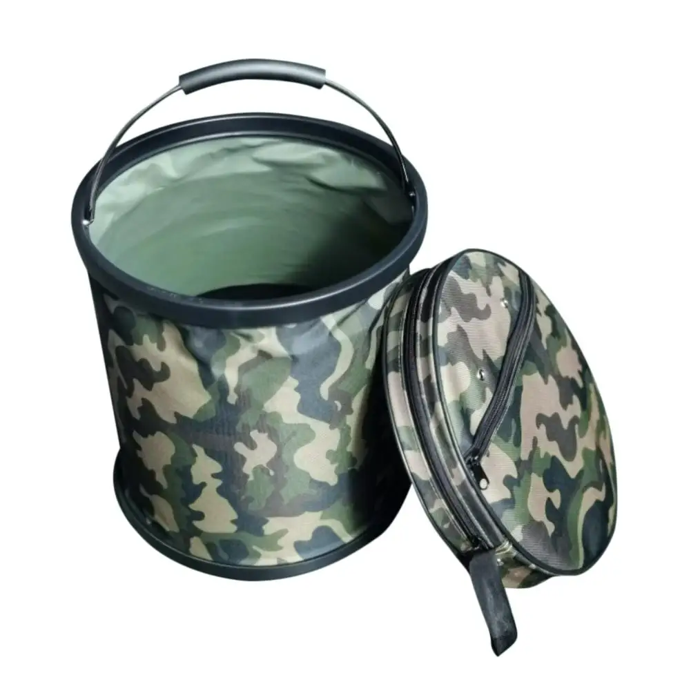 15 литров Ткань Оксфорд ПВХ Водонепроницаемый покрытие складное ведро ведра для