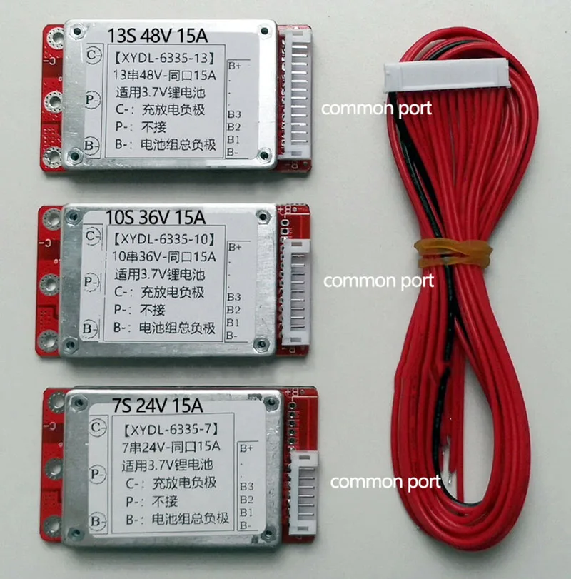 Фара для электровелосипеда в фотоаппаратов моментальной печати 7S 24V 10S 36V 13S 48V 16S 17S 64V 21С 72V литиевая Батарея Защитная панель для литий-ионная литий-полимерный литий-ионный PCM BMS пакеты 15A 30A 50A 60A