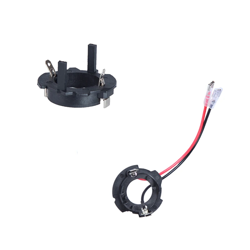 

2PCS H7 Led Headlight Lamp Holder Adapter Retainer Socket Base Headlamp Socket Adapter For VW Golf 5 Sagitar MK5 GTI Jetta