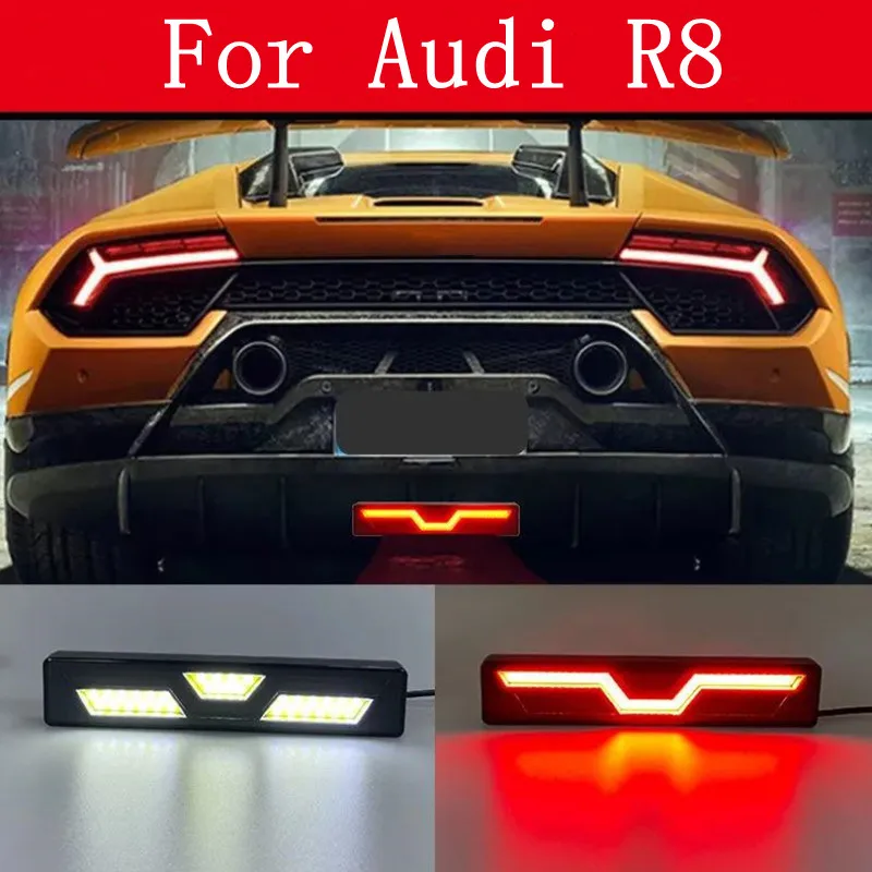 Универсальная стоп-сигнальная лампа прямоугольная Спортивная светодиодная