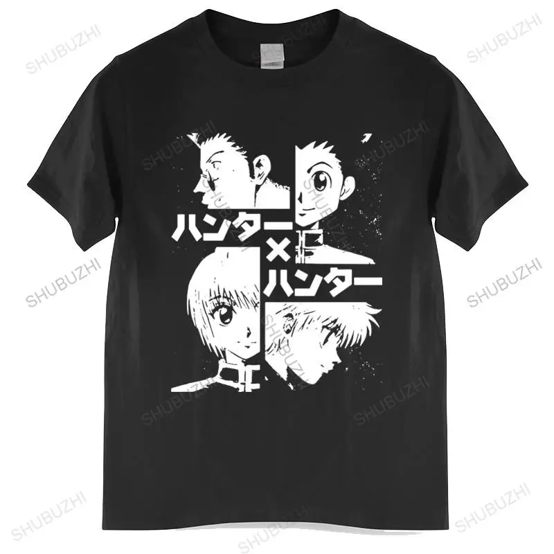 Футболка мужская с круглым вырезом модная новинка охотник X Hunter Killua Zoldyck Аниме