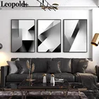 Современный модный абстрактный постер на холсте в черно-белом стиле, простая графическая живопись, настенное искусство, скандинавский эстетический декор для комнаты и дома