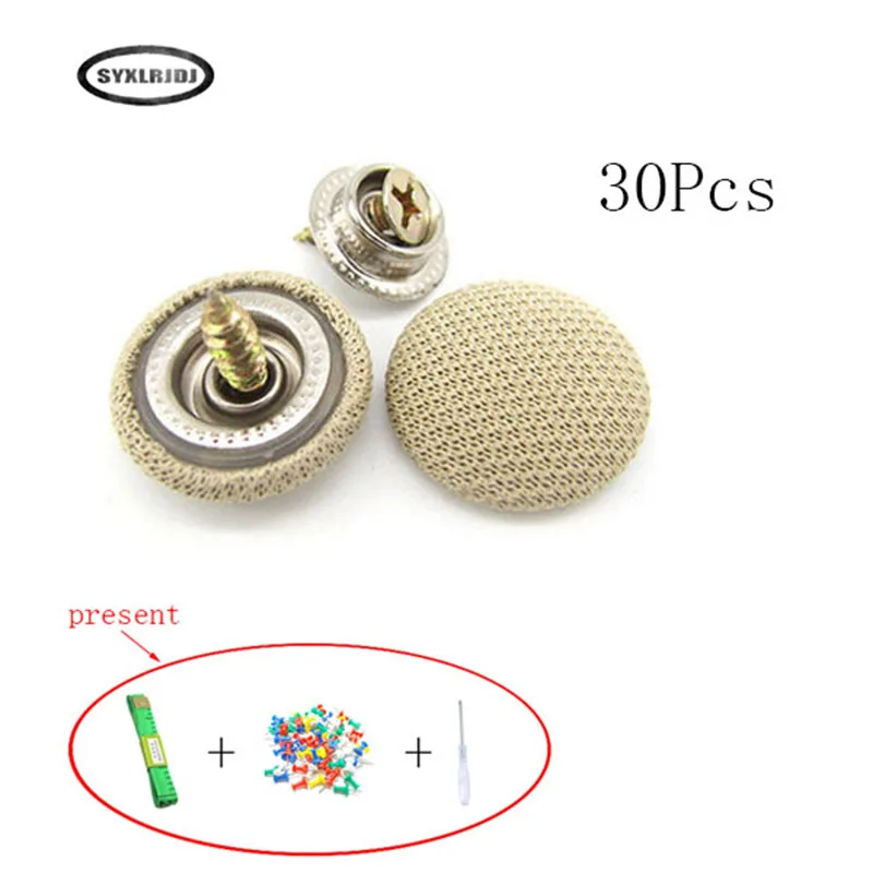 Автомобильные крепления для крыши 30 шт. отпадающая ремонтная Пряжка ткань