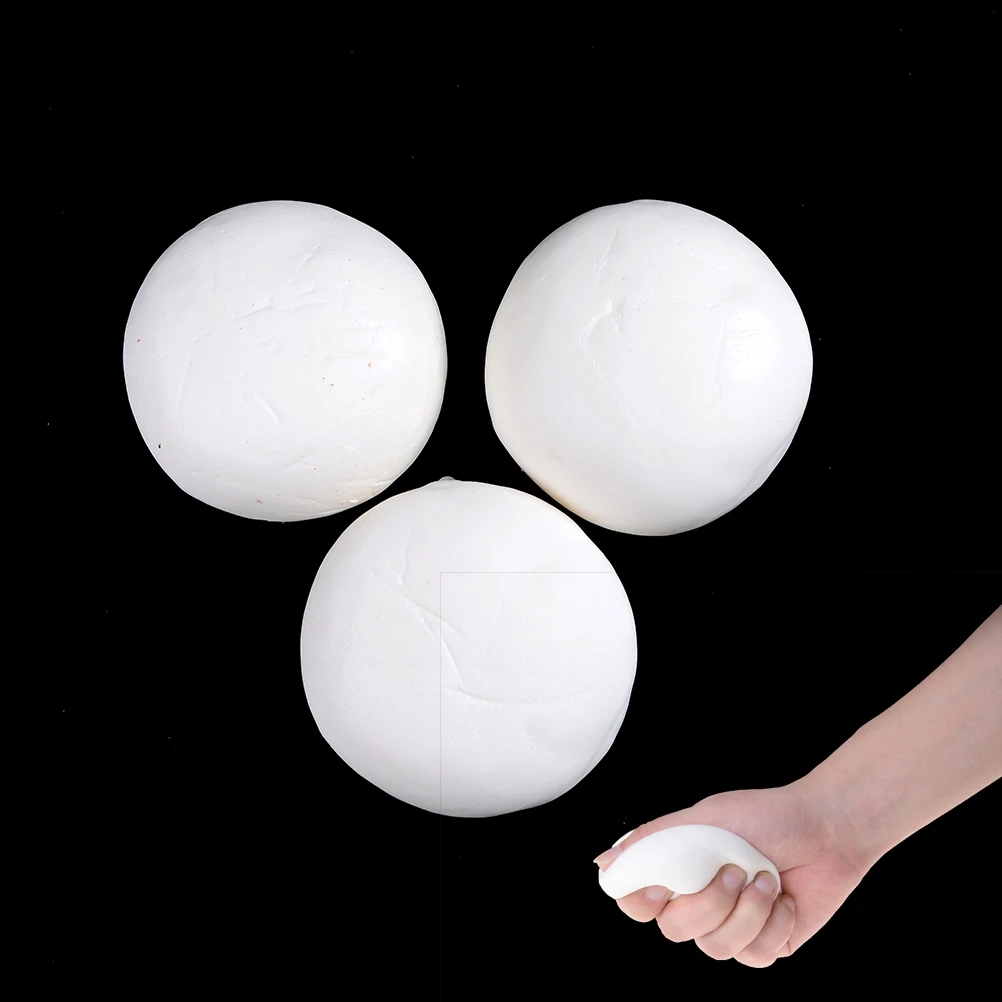 1 шт. 9 см кольцо для автомобильного ключа белая булочка из теста хлеб эластичные