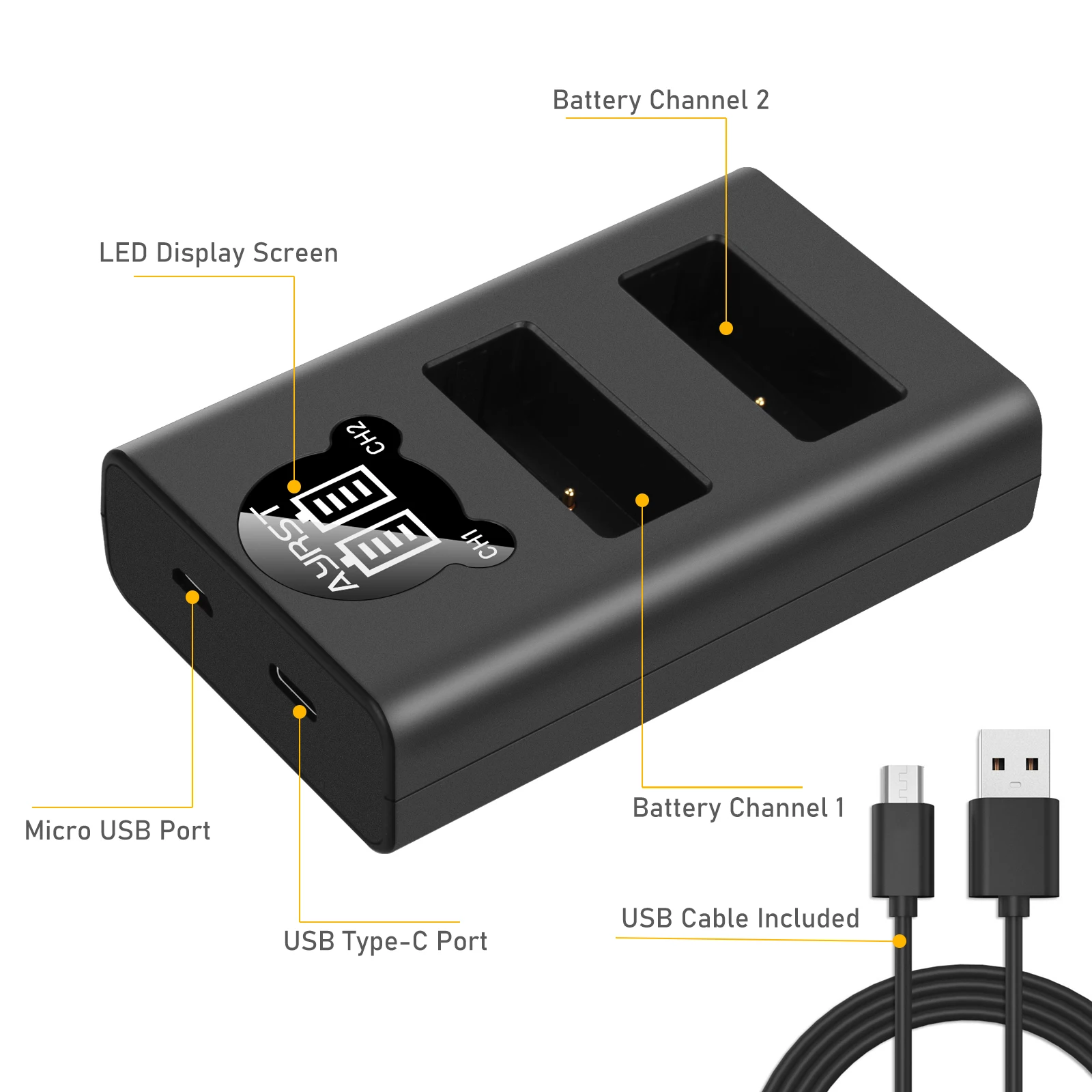 2Pcs LPE17 LP E17 LP-E17 Battery + LED USB Dual Charger for Canon EOS 200D M3 M6 750D 760D T6i T6s 800D 8000D Kiss X8i Cameras |