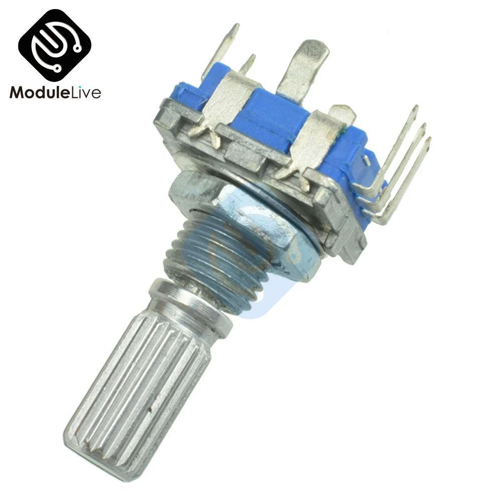 Роторный энкодер EC11 цифровой потенциометр с ручкой переключателя аудио