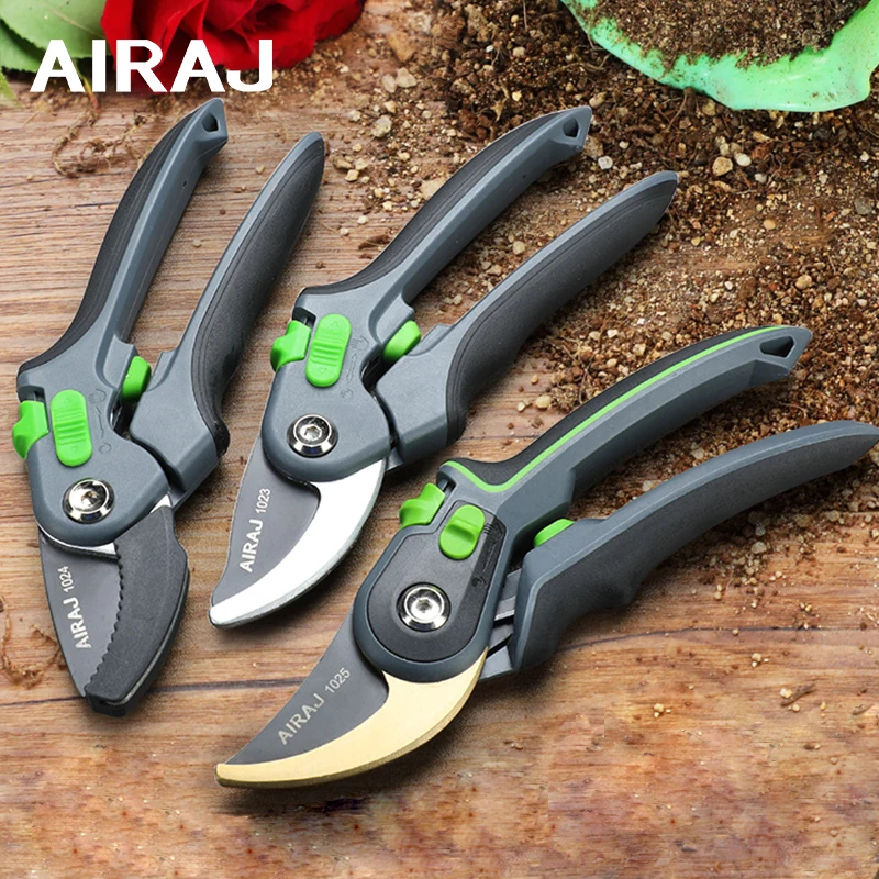 

AIRAJ Pruning Shears Household Large Opening Garden Shears Can Trim 28mm Fruit Tree Flowers Plastic Tube Trimming Tool