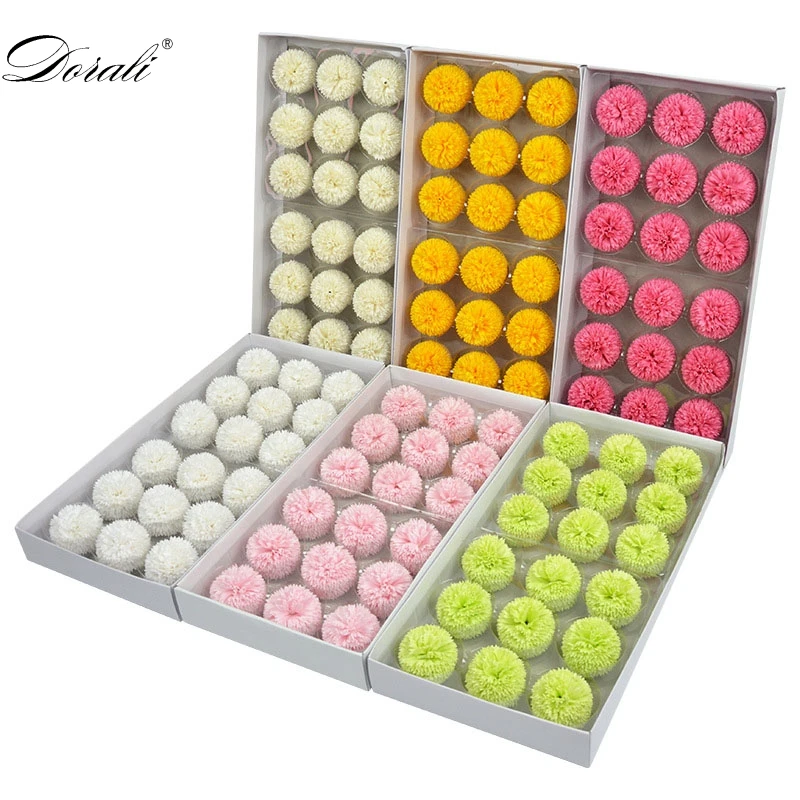18 шт. Одуванчик мыло цветок шар искусственный держащий цветы головка гортензии DIY