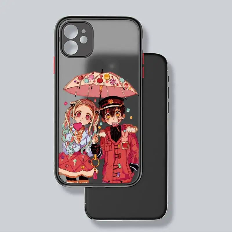 

Jibaku Shounen Hanako kun Phone Case For iphone 12 11 8 7 plus mini x xs xr pro max matte transparent cover