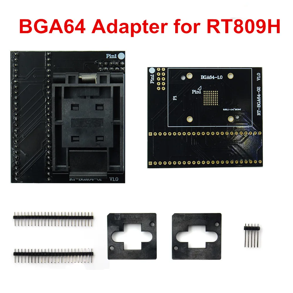 Профессиональный оригинальный адаптер программатора BGA63 BGA64 BGA48 BGA169 RT-BGA63-01 RT-BGA64-01