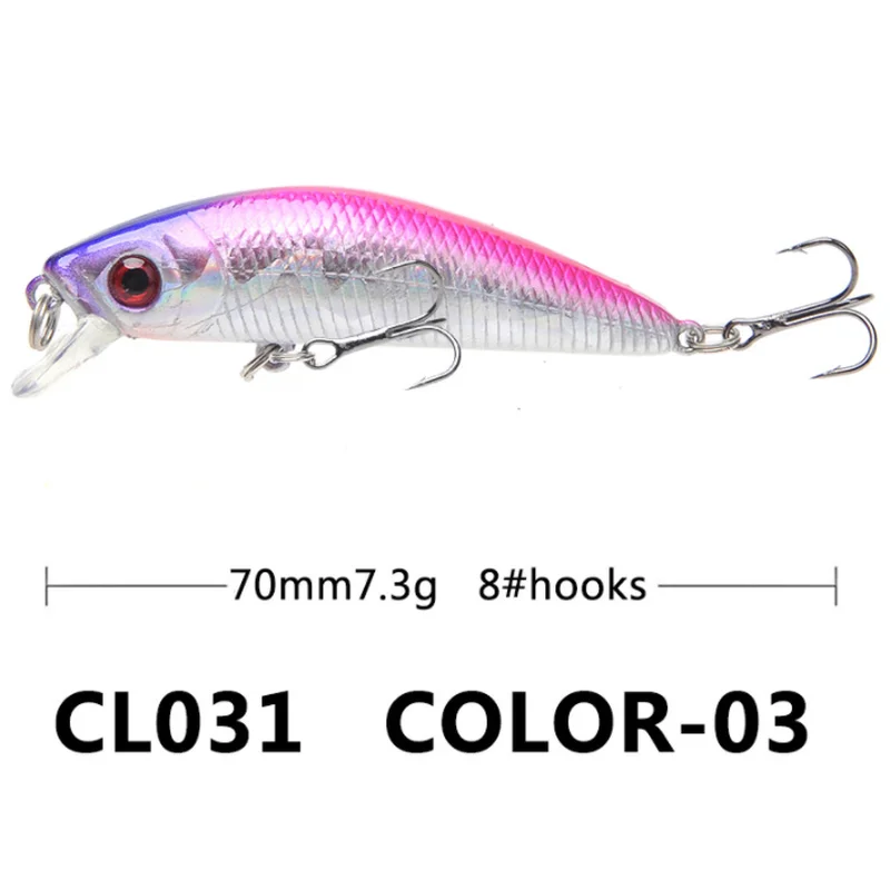 Walk Fishing 1 шт. 7 см 3 г Поппер рыболовные приманки приманка с объемными глазами