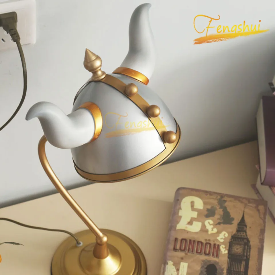 Verkaufen Moderne LED Eisen Tisch Lampe Nordic Kreative Krieger Dekoration Tisch Lichter Schlafzimmer Wohnzimmer Tisch Lampe Kinder Zimmer Leuchten