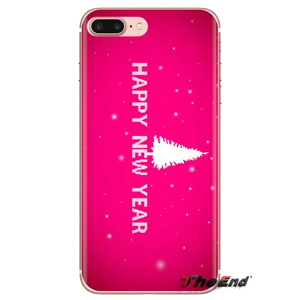 Чехол из ТПУ с новогодним принтом обоев для huawei Honor 7X V10 6C V9 6A Play 9 mate 10 Pro Y7 Y5 P8 P10 Lite