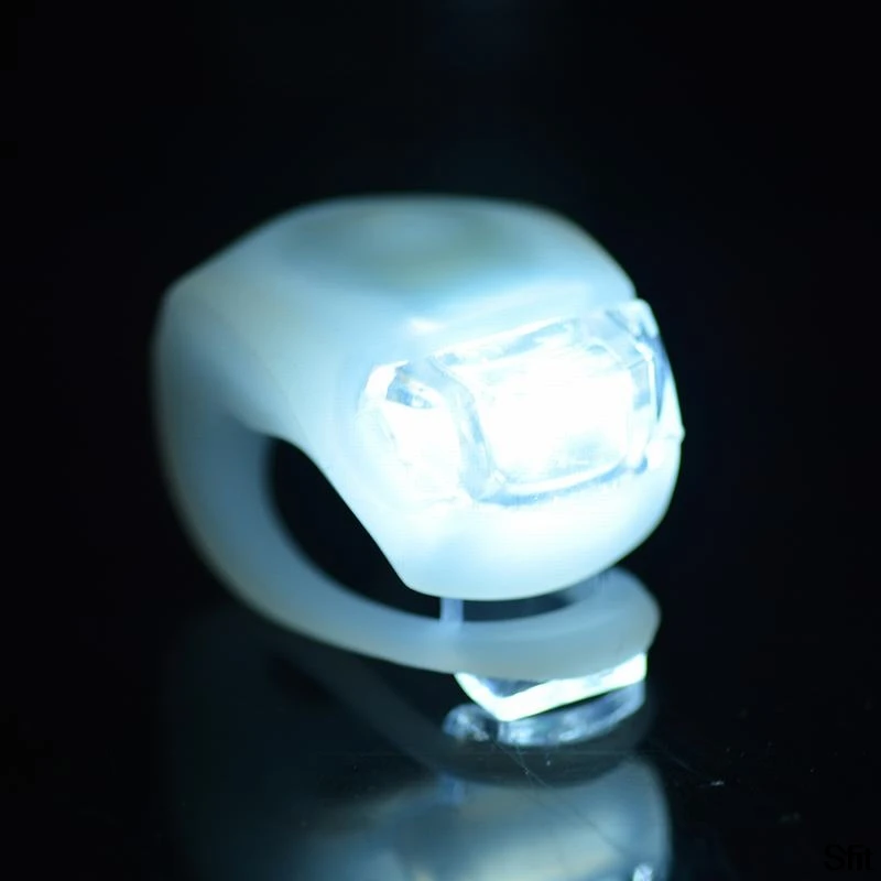 Большая распродажа минисветильник фонарь силиконовый велосипедный переднее и