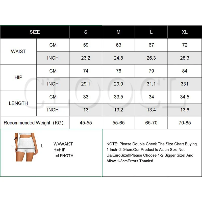 

CLOOCL Women Shorts Jacquard Yoga Clothing Gym High Waist Push Up for Ladies Hip Lift Tight Shorts Fitness Leggings Sportswear