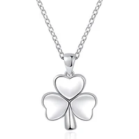 1 pcs alloy clover urn pendant necklace cremation memorial jewelry ashes keepsake