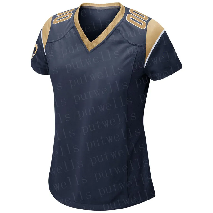 

Women's Customized Stitch Los Angeles American Football Jersey DONALD KUPP GOFF BETTIS RAMSEY AKERS WOODS Fans Jerseys