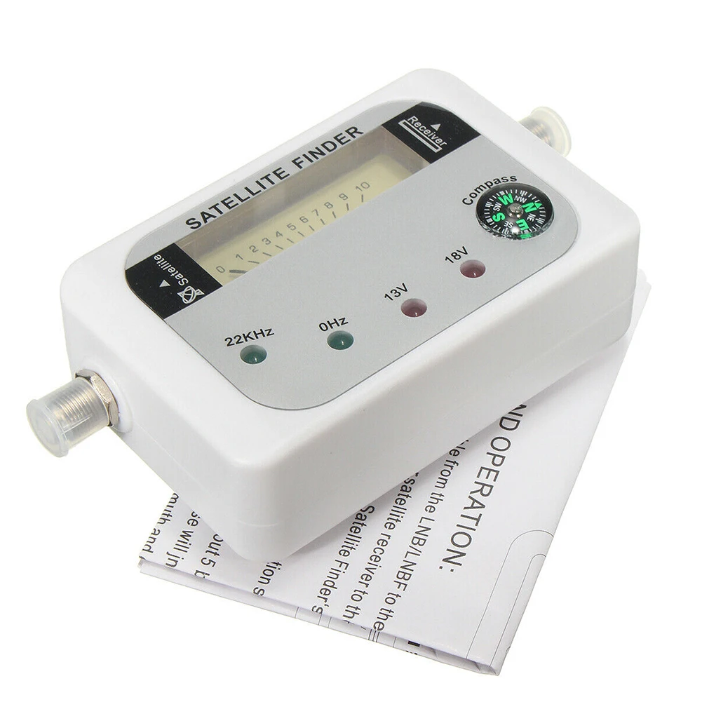 SF9508 спутниковая антенна ТВ приемник DVB-T электронный тестер Измеритель поиска