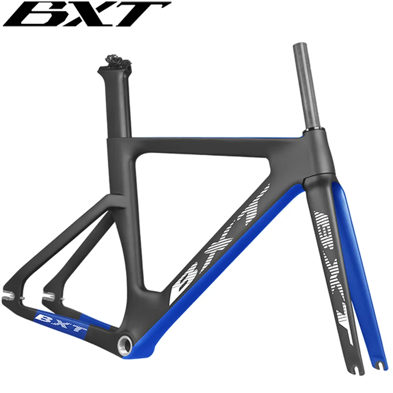 BXT 2022 new full carbon track frame with Fork seatpost T800